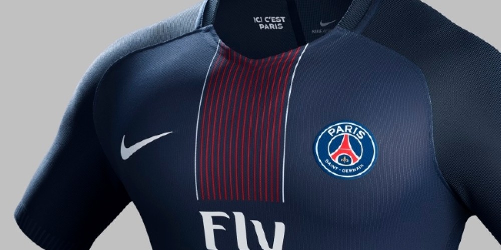 PSG present&oacute; su nueva camiseta junto a Nike