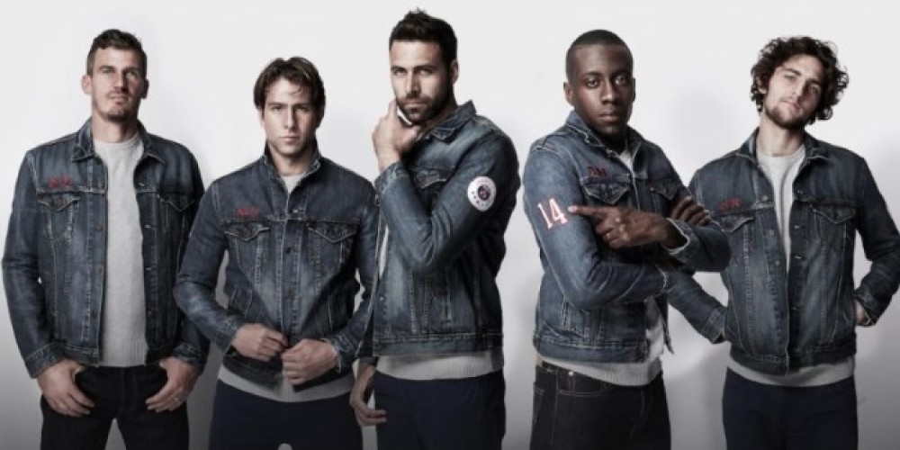 Levi&rsquo;s lanz&oacute; una l&iacute;nea especial de camperas de jean junto al PSG