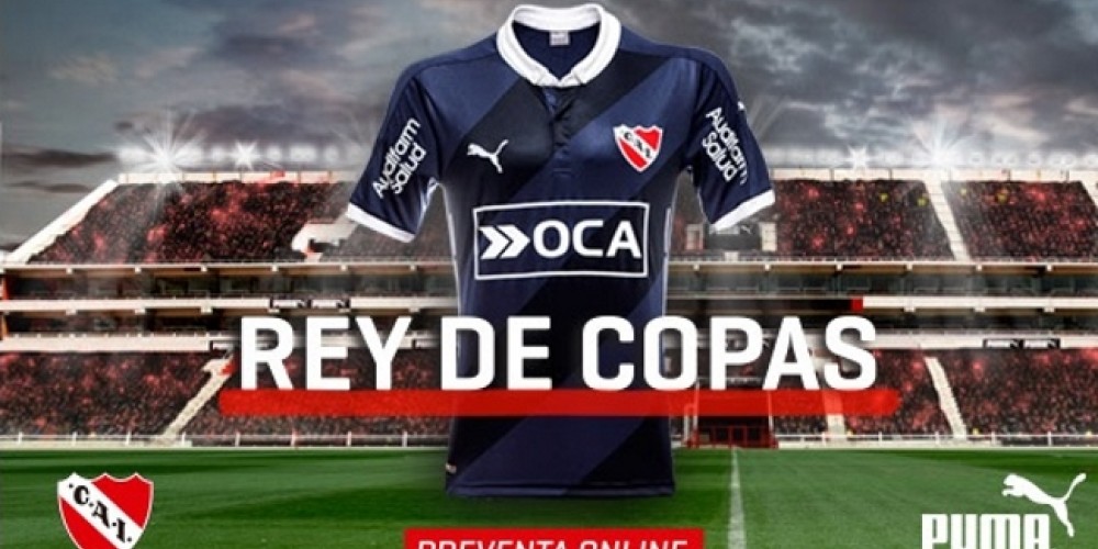 Puma lanz&oacute; la nueva camiseta alternativa de Independiente