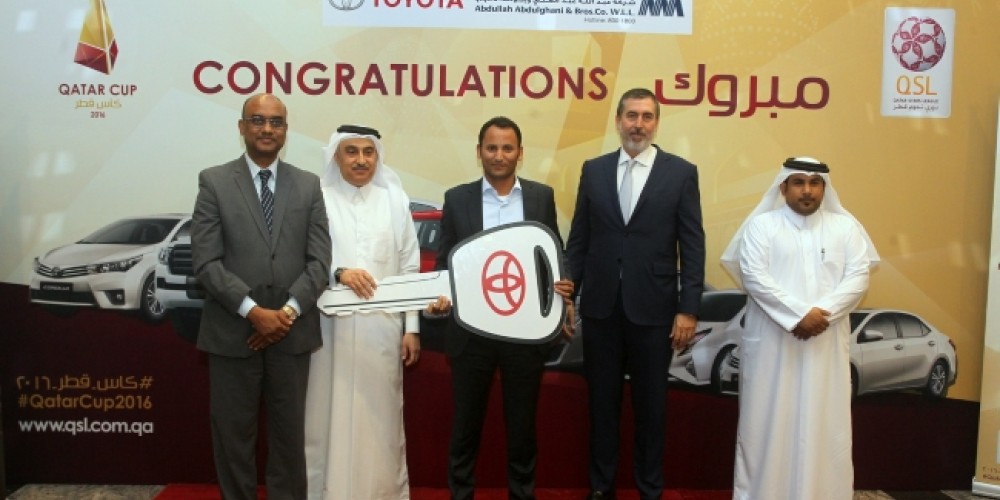 Toyota se suma a la gama de patrocinadores de la primera divisi&oacute;n de Qatar