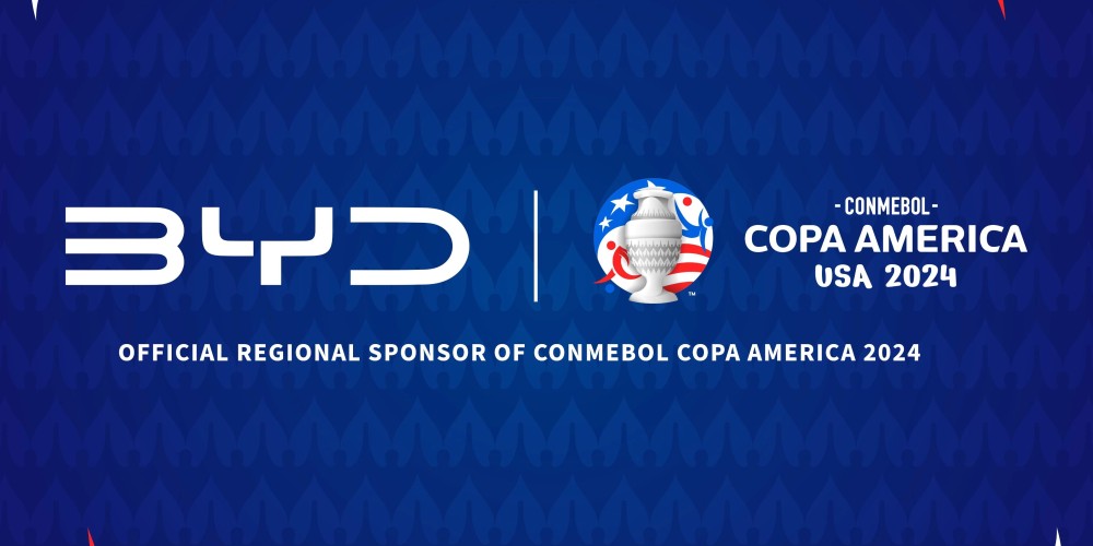 Que es BYD, la nueva empresa patrocinadora de la Copa Am&eacute;rica 2024