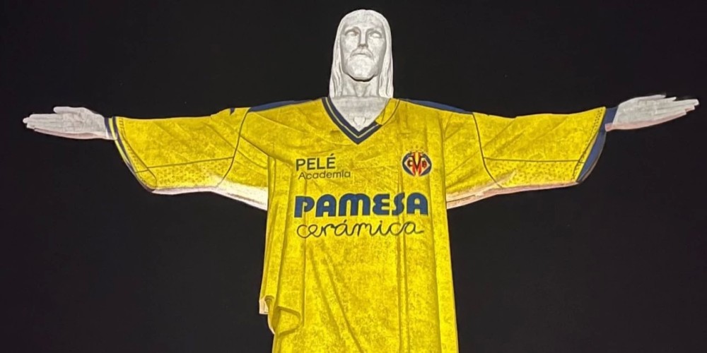 &iquest;Por qu&eacute; el Cristo Redentor luci&oacute; la camiseta del Villareal?