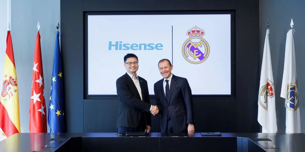 El Real Madrid lleg&oacute; a un acuerdo con Hisense como nuevo patrocinador