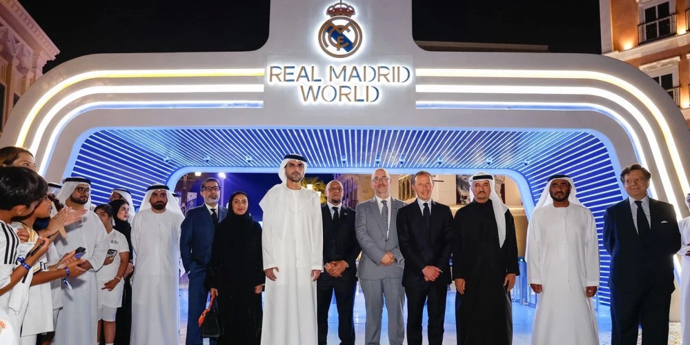 El Real Madrid inaugur&oacute; un parque tem&aacute;tico del club en Dubai