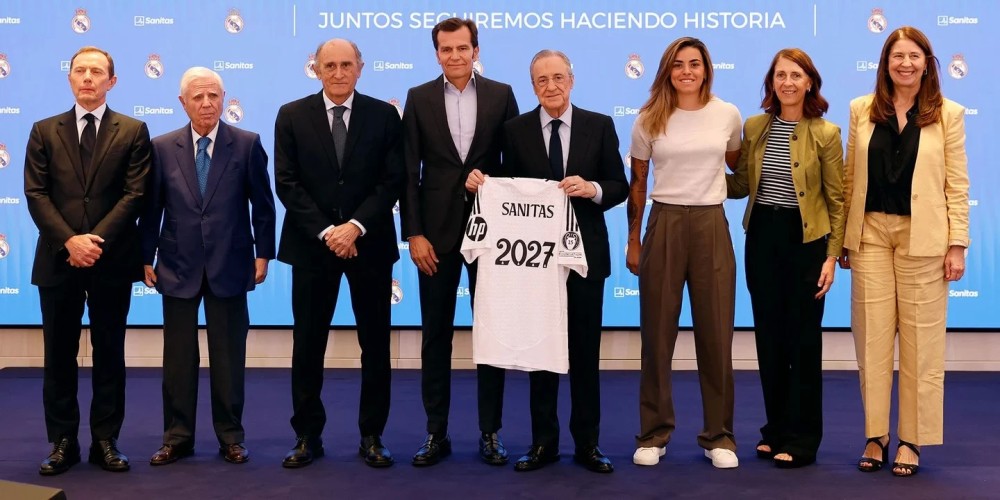 El Real Madrid renov&oacute; el patrocinio de Sanitas, un acuerdo que cumplir&aacute; 25 a&ntilde;os