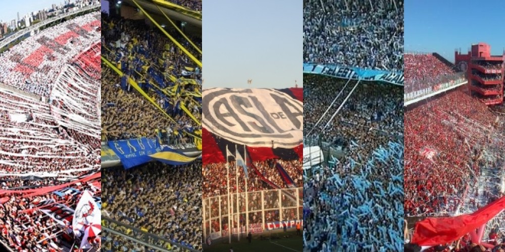 &iquest;Cu&aacute;les son los clubes argentinos que m&aacute;s entradas vendieron entre 1917 y 2017?