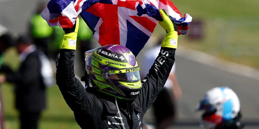 El gran r&eacute;cord que alcanz&oacute; Hamilton en el GP de Silverstone