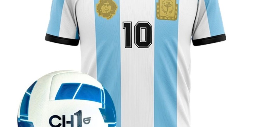 &quot;Regalo del Cielo&quot;: la pelota que homenajea a Maradona