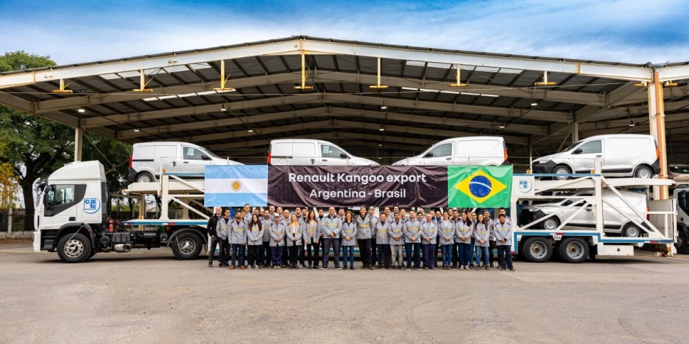 Renault Argentina comienza a exportar Kangoo a Brasil