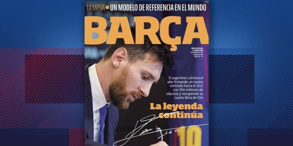 El FC Barcelona se aggiorna y presenta su revista digital con varias sorpresas