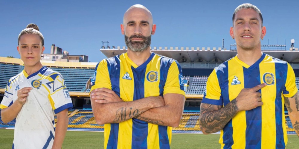 Rosario Central present&oacute; sus nuevas camisetas de la mano de Le Coq Sportif