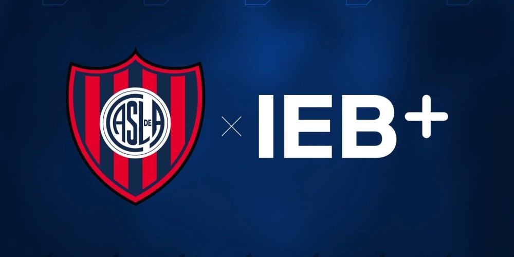 San Lorenzo tiene nuevo patrocinador principal: firm&oacute; un acuerdo con IEB+