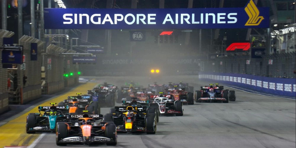 Singapore Airlines renov&oacute; el acuerdo de naming rights para el Gran Premio de Singapur