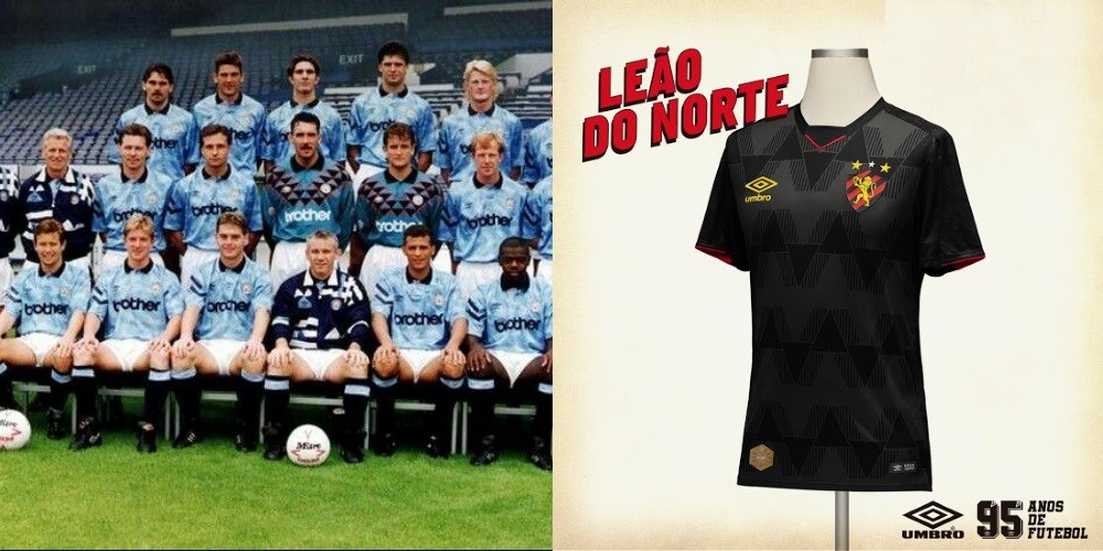 El equipo de Brasil que present&oacute; su camiseta inspirada en un cl&aacute;sico del Manchester City