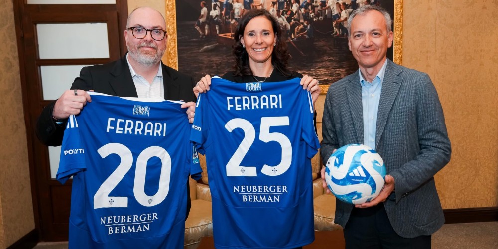 El Como sigue sumando alianzas de lujo: presentó su asociación con Ferrari Trento