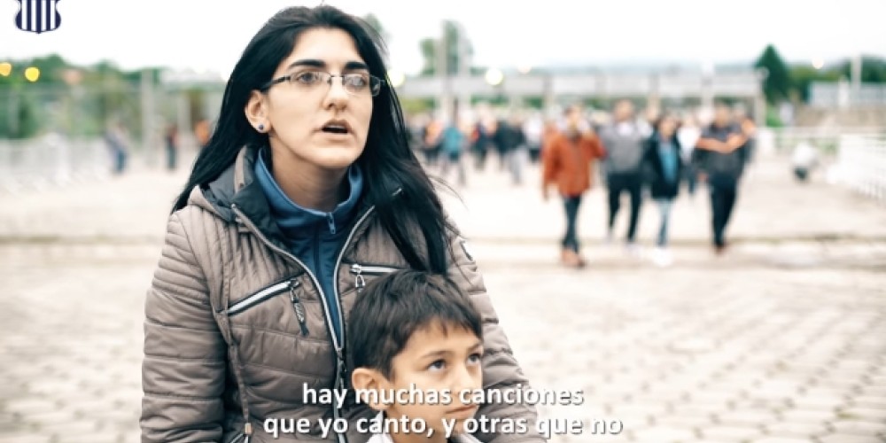 La campaña en contra de la violencia que presentó Talleres previo al clásico