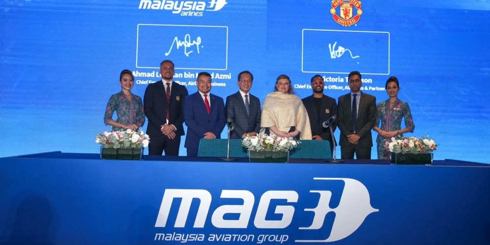 Toma vuelo: Manchester United cerr&oacute; a Malaysia Airlines como aerol&iacute;nea oficial