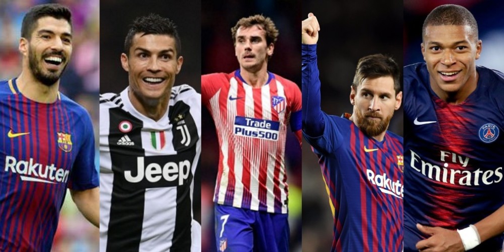 El Top Ten de jugadores de f&uacute;tbol que m&aacute;s dinero cobran por temporada