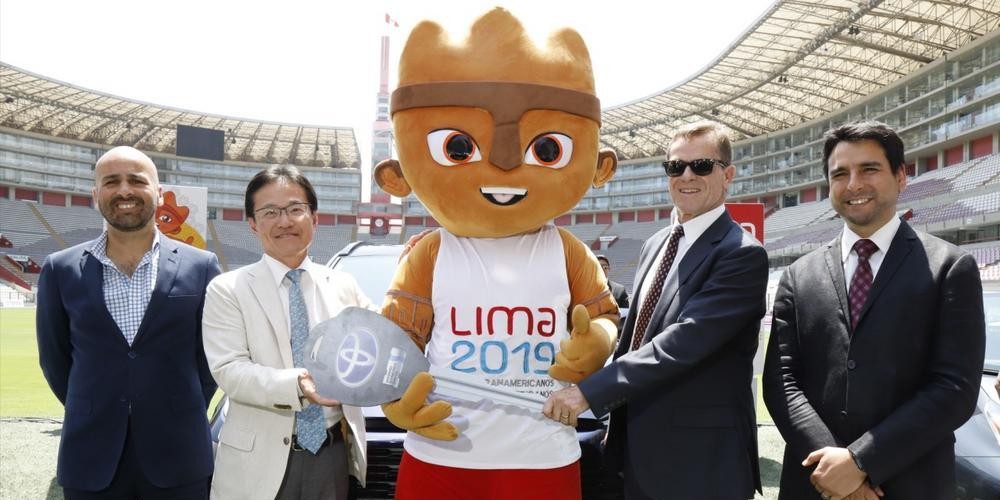 Toyota fue nombrada patrocinador de los Juegos Panamericanos y Parapanamericanos 2019
