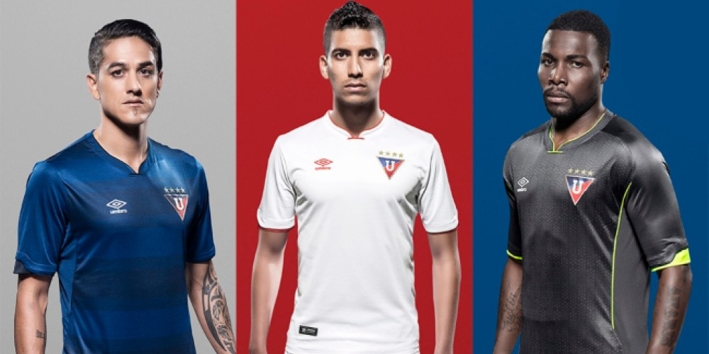 Liga de Quito ya tiene sus uniformes Umbro para el 2016