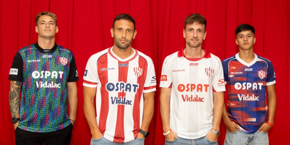 Uni&oacute;n estrena su alianza con Givova y present&oacute; sus camisetas para este 2025