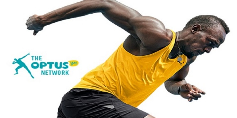 Usain Bolt reemplaza al actor Ricky Gervais como embajador de Optus