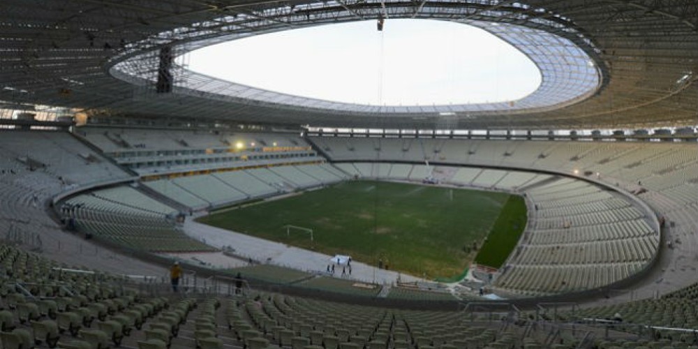 El Castelão, primer estadio verde de Brasil 2014