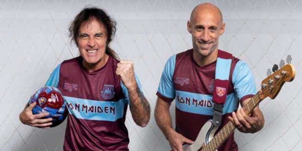 Rock y f&uacute;tbol, la alianza entre Iron Maiden y el West Ham