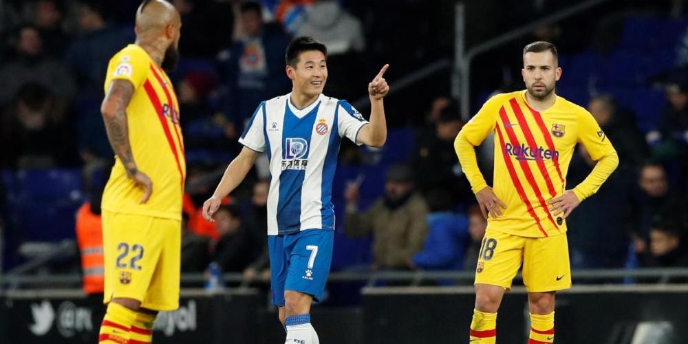 El efecto que caus&oacute; en China el gol de Wu Lei al Barcelona