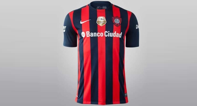 camiseta san lorenzo 2015