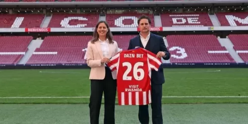 El Atlético de Madrid suma a DAZN Bet como nuevo patrocinador