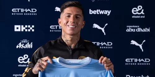 Enzo Fernández es nuevo jugador del Manchester City por una cifra millonaria