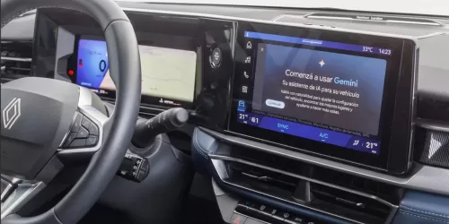 Renault Boreal es el primer vehículo de la marca en ofrecer Google Gemini, el asistente de IA de Google.