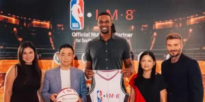 IM8, la marca de David Beckham, se asocia con la NBA para impulsar su expansión internacional