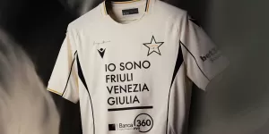 Udinese presentó su tercera camiseta en la Milan Fashion Week