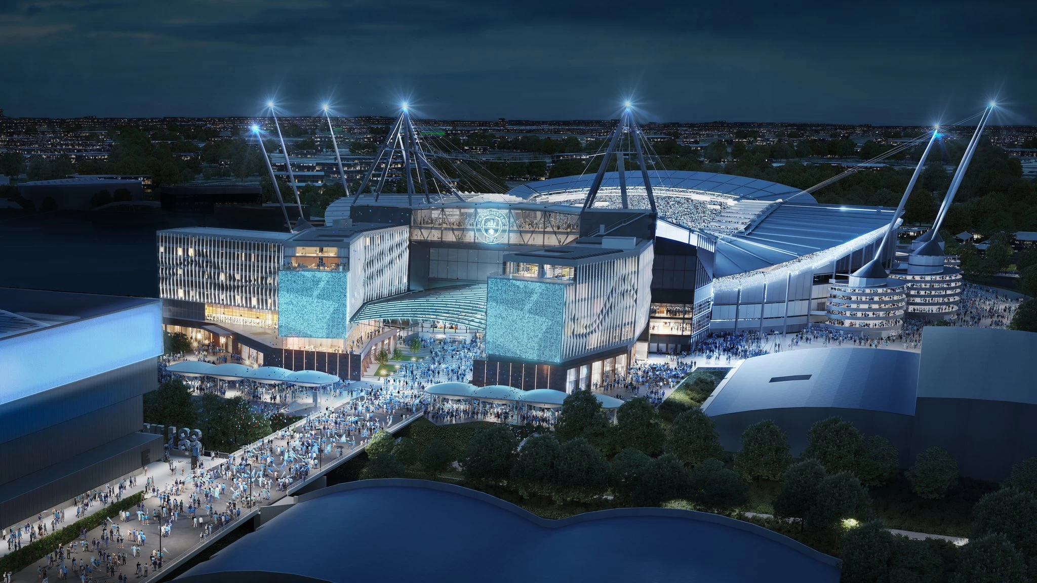 Manchester City Proposes Major Stadium Development and Entertainment Plan