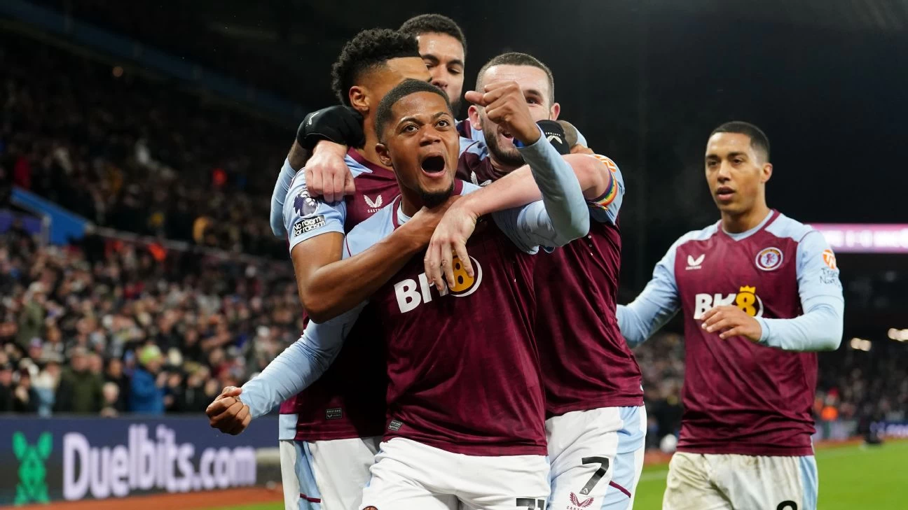 Buenos Números: Los Récords Que Logró El Aston Villa Ante El Manchester ...