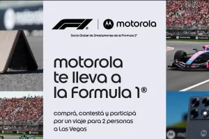 Motorola te lleva a la Formula 1: cómo participar por viajes a Las Vegas y más de 1.500 premios